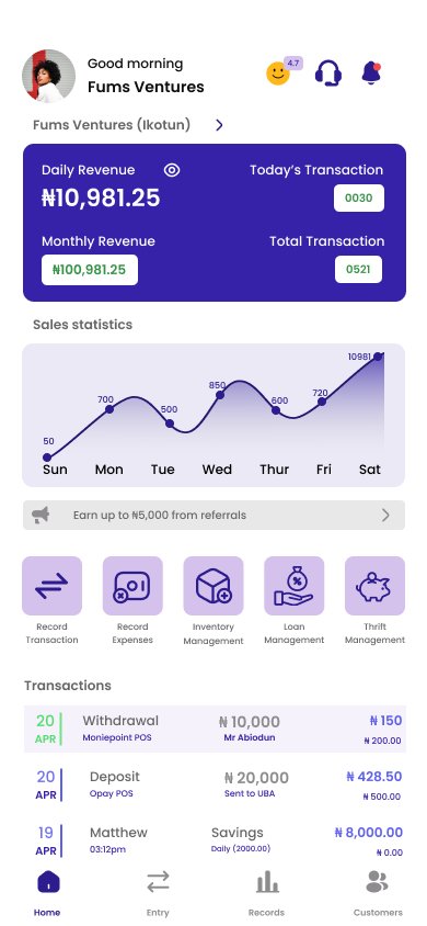 Easybalance Dashboard